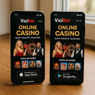 ViciBet - Applications mobiles - Téléchargement iOS et Android